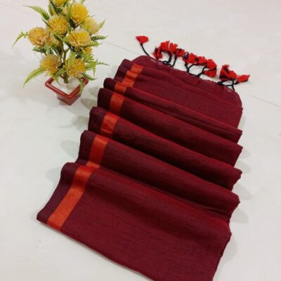 KhadiAura Cotton Saree
