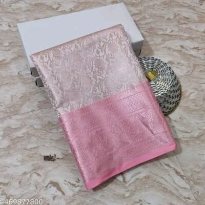 Banarasi Weaves Jaal Ambos Saree