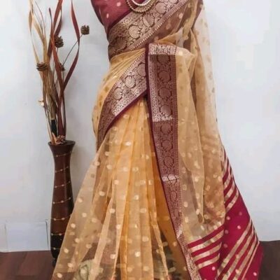 Subhlaxmi Organza Silk Saree