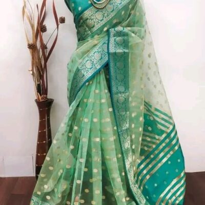 Subhlaxmi Organza Silk Saree