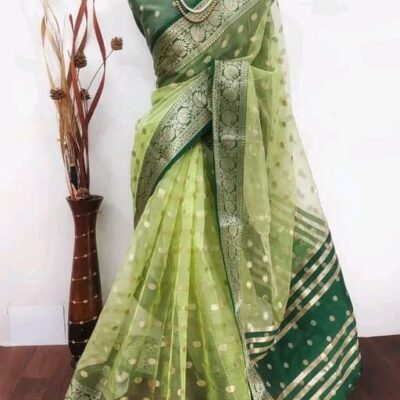 Subhlaxmi Organza Silk Saree