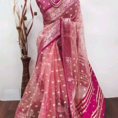 Subhlaxmi Organza Silk Saree