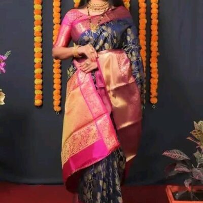 Kalakriti Kanjeevaram Silk Saree