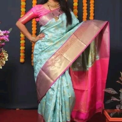 Kalakriti Kanjeevaram Silk Saree
