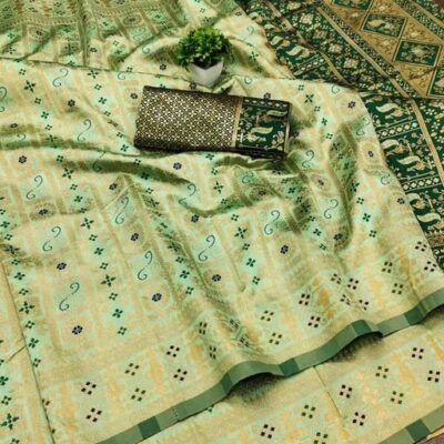 Radiant Cotton Silk Saree