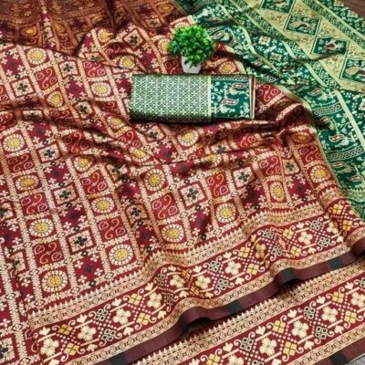 Radiant Cotton Silk Saree