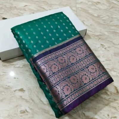Boonti Banarasi Satin Silk Saree