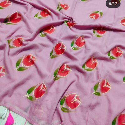 Pankhuri Mul Cotton Saree