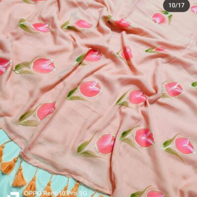 Pankhuri Mul Cotton Saree