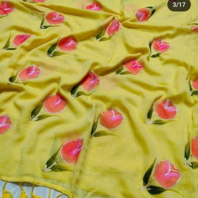 Pankhuri Mul Cotton Saree