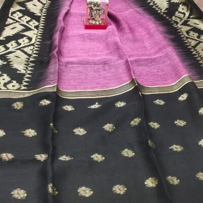 Linen Legacy Jamdani Saree