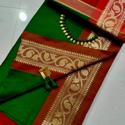 Zariloom Cotton Silk Saree