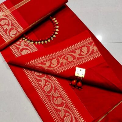 Zariloom Cotton Silk Saree