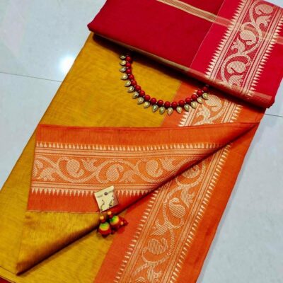 Zariloom Cotton Silk Saree