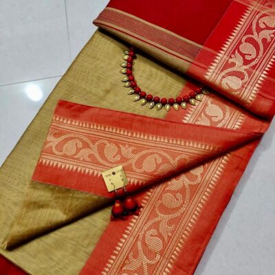 Zariloom Cotton Silk Saree