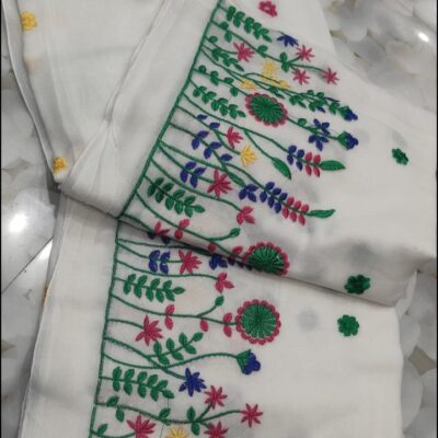 Vatika Mul Cotton Saree