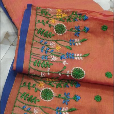 Vatika Mul Cotton Saree