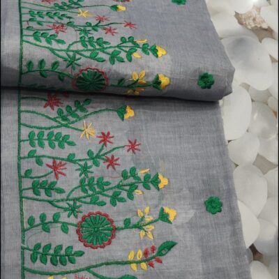 Vatika Mul Cotton Saree