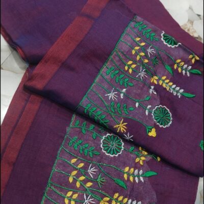 Vatika Mul Cotton Saree