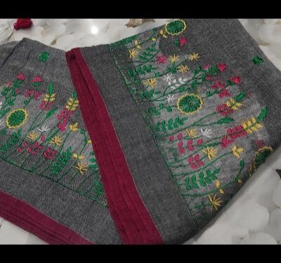 Vatika Mul Cotton Saree