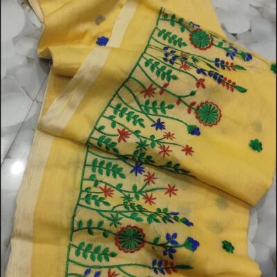 Vatika Mul Cotton Saree