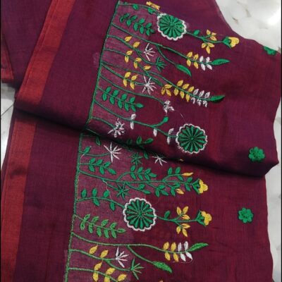 Vatika Mul Cotton Saree