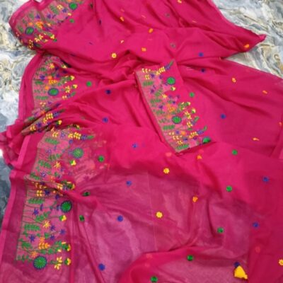 Vatika Mul Cotton Saree