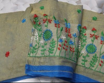 Vatika Mul Cotton Saree