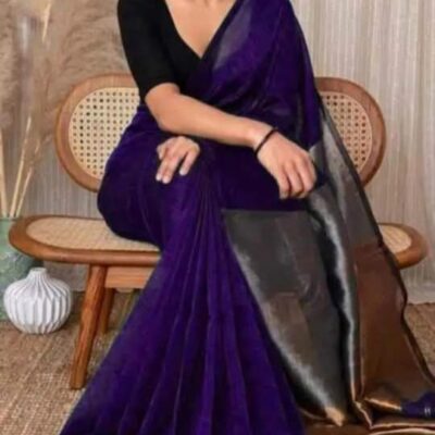 KhadiKaya Cotton Saree