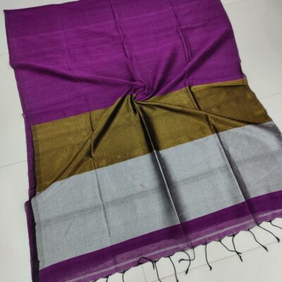 KhadiKaya Cotton Saree
