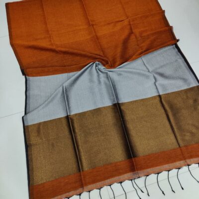 KhadiKaya Cotton Saree