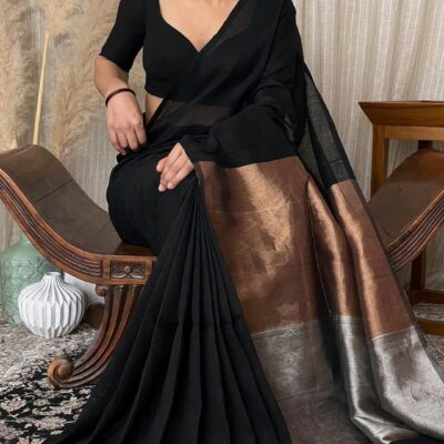 KhadiKaya Cotton Saree