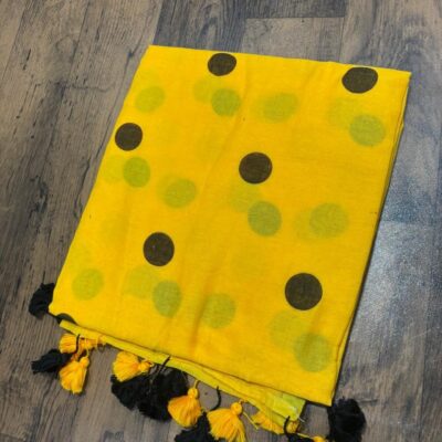 Handdot Harmony Mul Cotton Saree