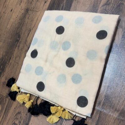 Handdot Harmony Mul Cotton Saree