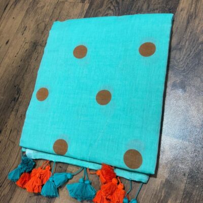 Handdot Harmony Mul Cotton Saree