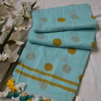 Handdot Harmony Mul Cotton Saree