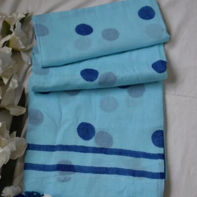 Handdot Harmony Mul Cotton Saree