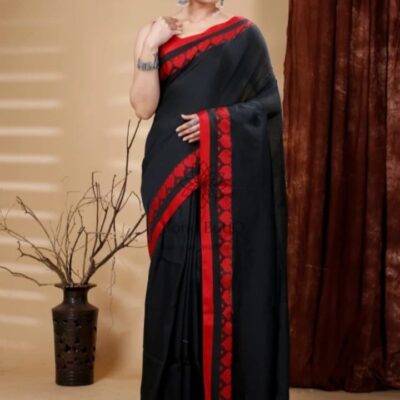 Sutrika Hand Woven Cotton Saree