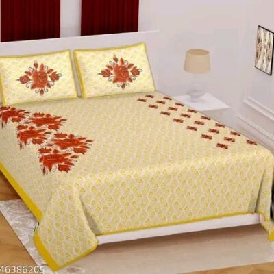 Rajrika Jaipuri Cotton Printed Bedsheet