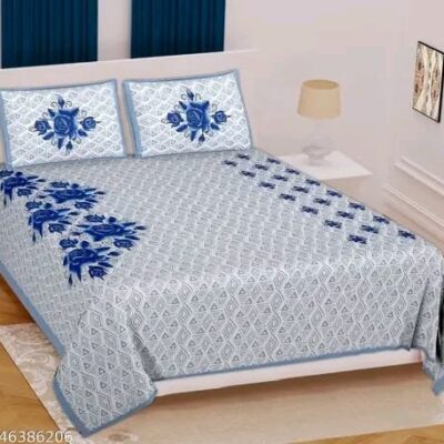 Rajrika Jaipuri Cotton Printed Bedsheet