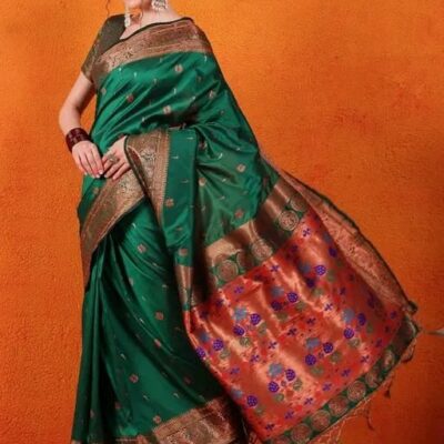 Kashi Glow Pure Banarasi Silk Saree