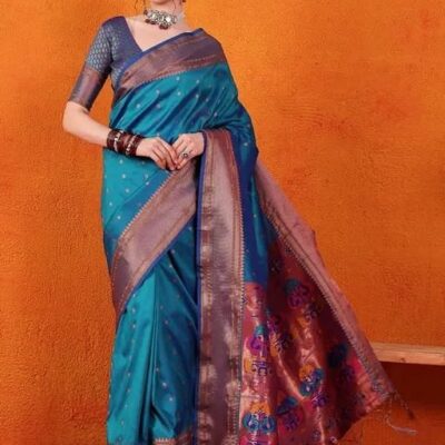 Kashi Glow Pure Banarasi Silk Saree