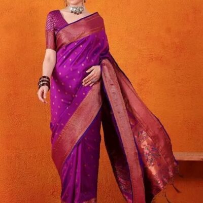 Kashi Glow Pure Banarasi Silk Saree