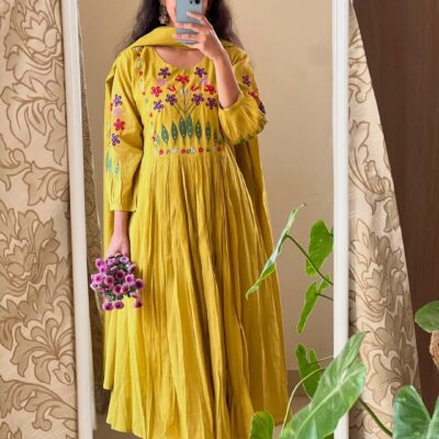 Pehar Anarkali Kurti Set
