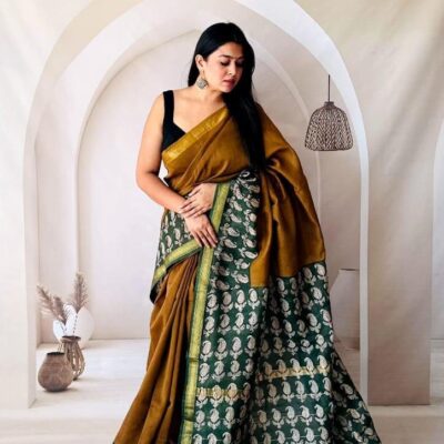 Saaj Maheshwari Silk Saree