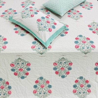 PetalDream Cotton Double Bedsheet Set