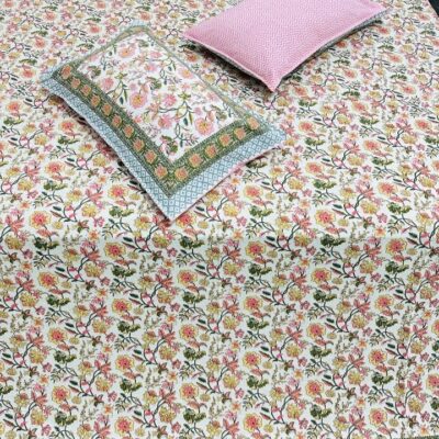 PetalDream Cotton Double Bedsheet Set