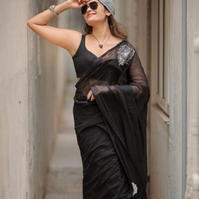 Kavya Pure Mul Cotton Saree