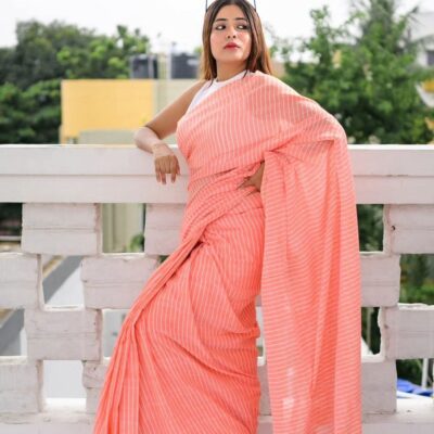 Desi Dhaga Khadi Cotton Saree