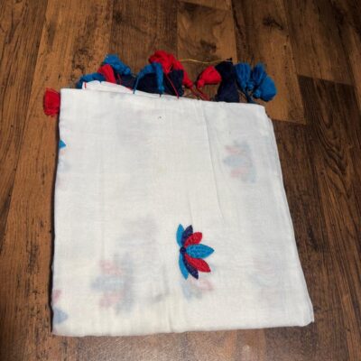 Lotusloom Mul Cotton Saree
